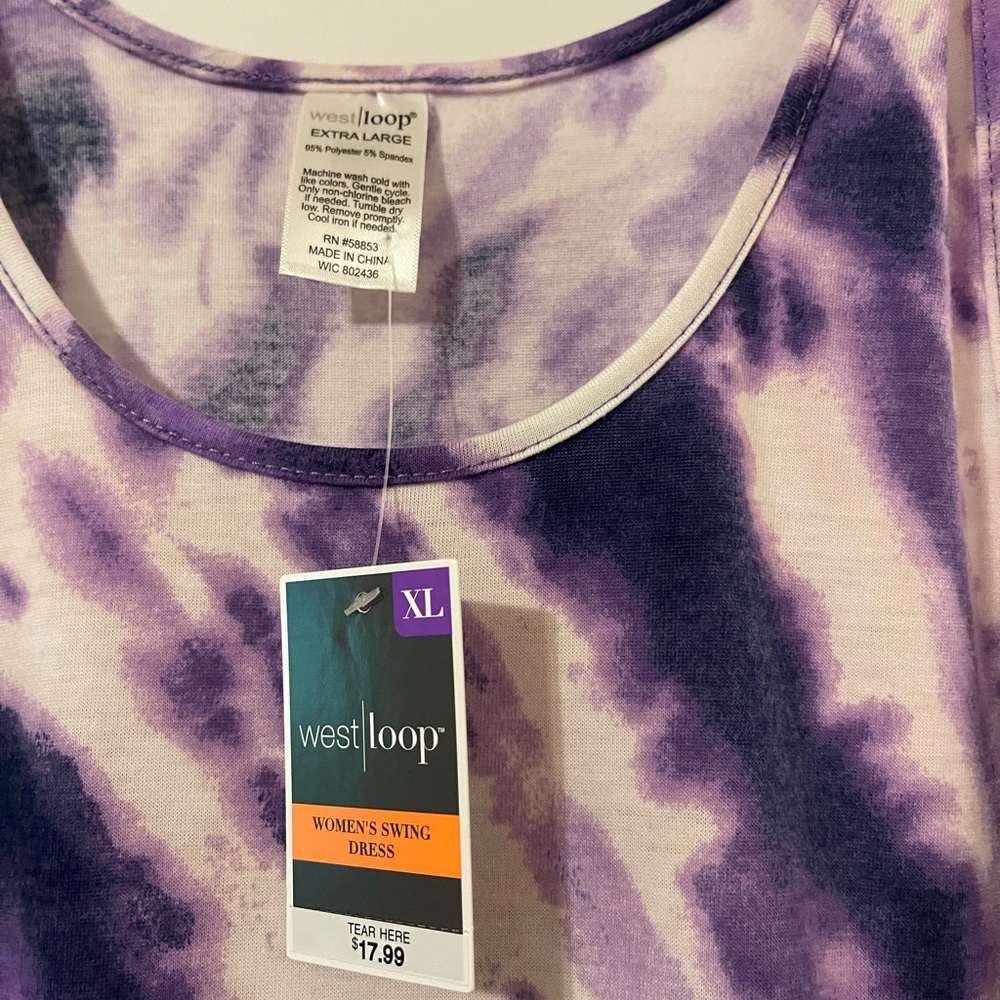 West Loop Tank Dress, NWT, XL - Picture 2 of 2